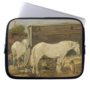 Protection Pour Ordinateur Portable Chevaux gitans, c.1885-90 (huile sur la toile)