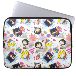 Protection Pour Ordinateur Portable Chibi Super Heroine Motif