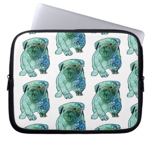 Protection Pour Ordinateur Portable Chien Français Bulldog Neoprène Manche Ordinateur
