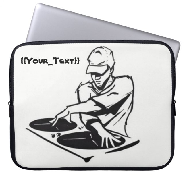 Protection Pour Ordinateur Portable Club DJ (Devant)