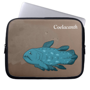 Protection Pour Ordinateur Portable Coelacanth - Les fossiles vivants