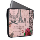 Collage rose vintage de Paris