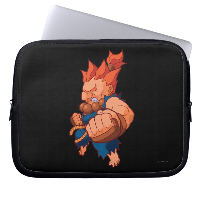 Protection Pour Ordinateur Portable Combattant Akuma de poche (Devant)