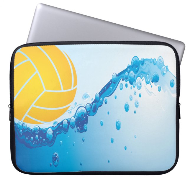 Protection Pour Ordinateur Portable Conception de polo d'eau (Devant)
