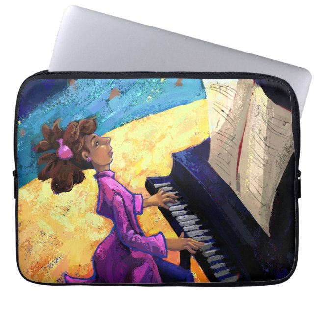 Protection Pour Ordinateur Portable Concert de piano (Devant)