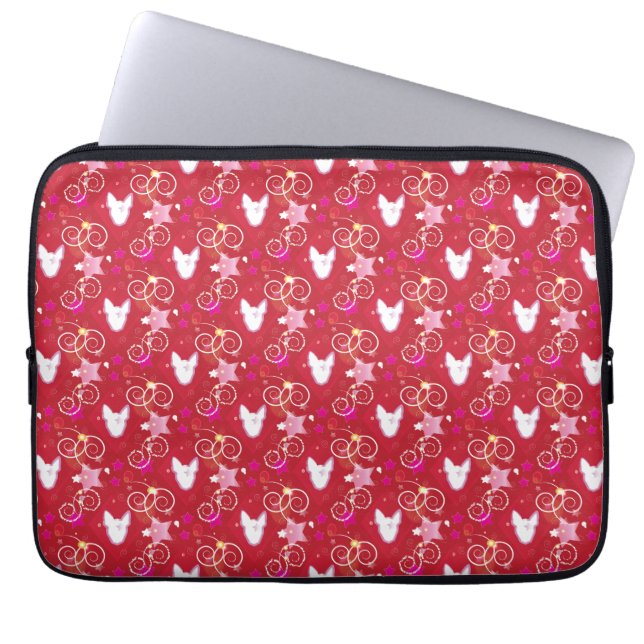 Protection Pour Ordinateur Portable Confetti Diamond Bull Terrier (Devant)