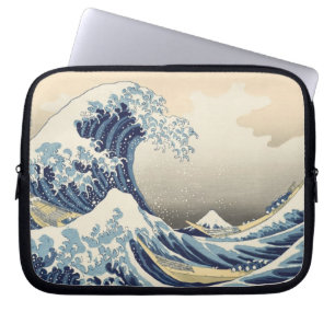 Protection Pour Ordinateur Portable Copie de bois de graveur par Katsushika Hokusai