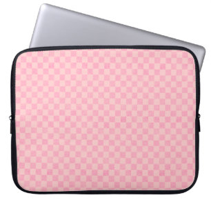 Protection Pour Ordinateur Portable Coque d'ordinateur portable rose pâle Checker