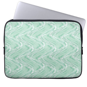 Protection Pour Ordinateur Portable Coton Candy Vert Abstrait