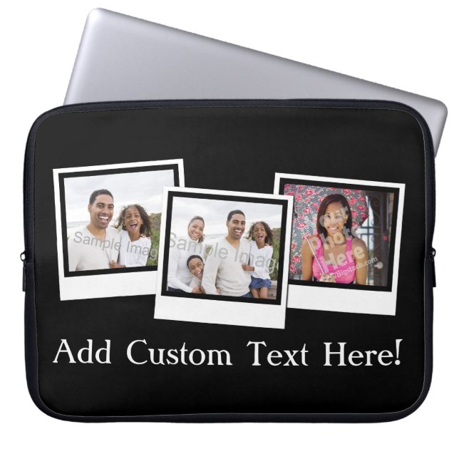 Protection Pour Ordinateur Portable Couleur personnalisée des images instantanées 3 ph (Devant)