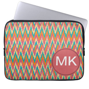 Protection Pour Ordinateur Portable couleurs d'épice de conception de zigzag d'iKat