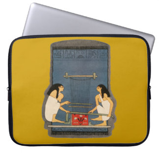Protection Pour Ordinateur Portable Couverture de femmes de métier à tisser d'Egypte