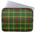 Couverture d'ordinateur portable de plaid de