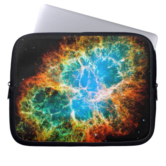 Protection Pour Ordinateur Portable Crabe Nebula Supernova Resnant Hubble Photo de l'e (Devant)
