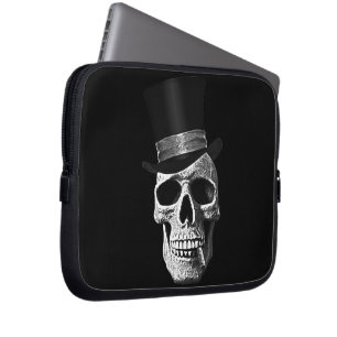 Protection Pour Ordinateur Portable Crâne de casquette supérieur