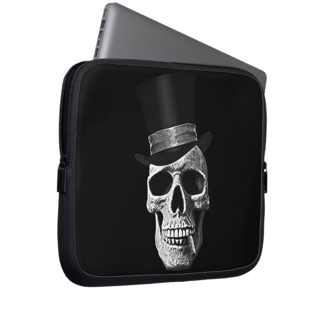 Protection Pour Ordinateur Portable Crâne de casquette supérieur (Devant droit)