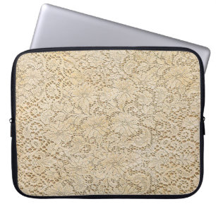 Protection Pour Ordinateur Portable crochet Lace Floral Pattern + your ideas