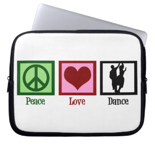 Protection Pour Ordinateur Portable Danse d'amour de paix