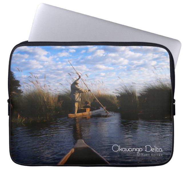 Protection Pour Ordinateur Portable Delta d'Okavango (Devant)