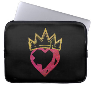 Protection Pour Ordinateur Portable Descendants  Édition  Logo Coeur et Couronne