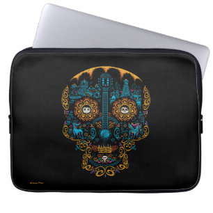 Protection Pour Ordinateur Portable Disney Pixar Coco  Guitare à crâne orné de coul