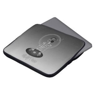 Protection Pour Ordinateur Portable DJ Skeleton