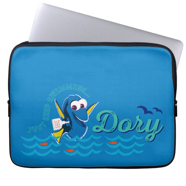 Protection Pour Ordinateur Portable Dory | Continuer la natation (Devant)