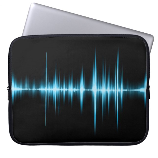 Protection Pour Ordinateur Portable Douille d'ordinateur portable de musique (Devant)