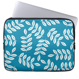 Protection Pour Ordinateur Portable Douille florale d'ordinateur portable de feuille