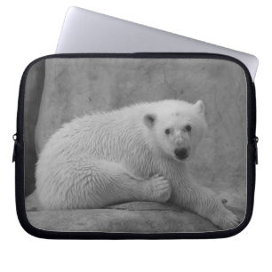 Protection Pour Ordinateur Portable Douille noire et blanche d'ordinateur portable