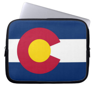 Protection Pour Ordinateur Portable Drapeau de l'État du Colorado