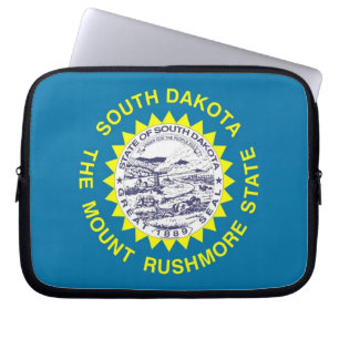 Protection Pour Ordinateur Portable Drapeau de l'État du Dakota du Sud