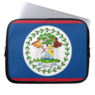 Protection Pour Ordinateur Portable Drapeau du Belize
