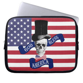 Protection Pour Ordinateur Portable Drapeau patriotique américain