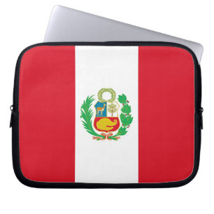 Protection Pour Ordinateur Portable Drapeau Pérou