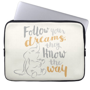 Protection Pour Ordinateur Portable Dumbo  Suivez vos rêves