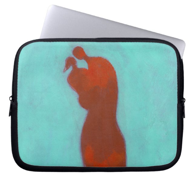 Protection Pour Ordinateur Portable Embrassement de couples (Devant)