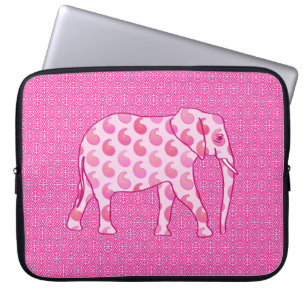 Protection Pour Ordinateur Portable Ephène de mer - rose glacé et fuchsia
