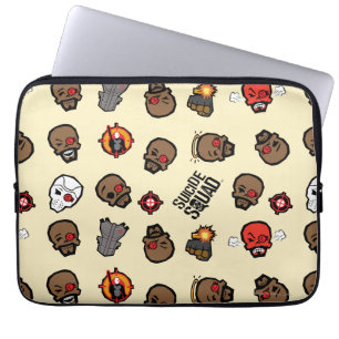 Protection Pour Ordinateur Portable Équipe de suicide Motif Emoji
