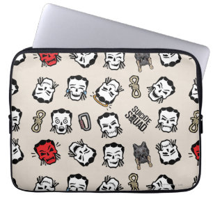 Protection Pour Ordinateur Portable Équipe de suicide Slipknot Emoji Motif