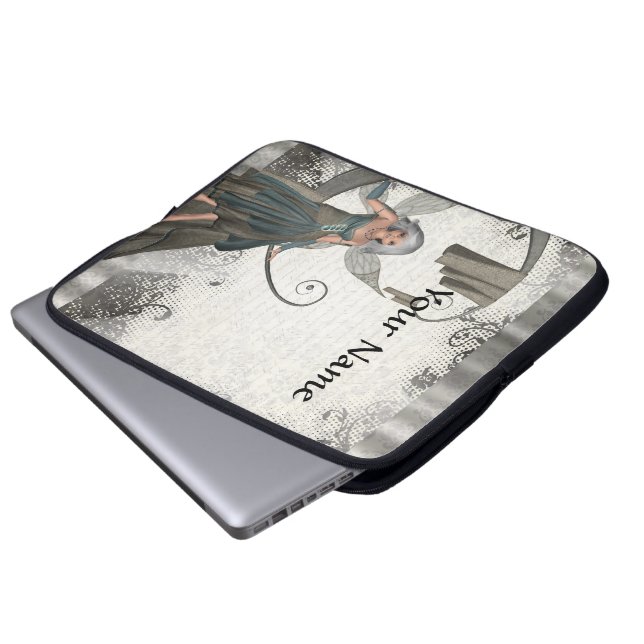 Protection Pour Ordinateur Portable Fée mignonne de manga (Devant bas)