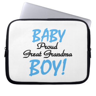 Protection Pour Ordinateur Portable Fière Grand Grand Grand Mamie Bébé Cadeaux Garçon