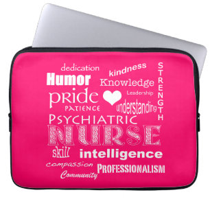 Protection Pour Ordinateur Portable Fierté / Attributs de l'infirmière psychiatrique -