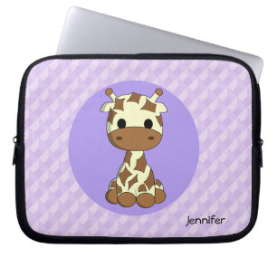 Protection Pour Ordinateur Portable Filles mignonnes de nom de bande dessinée de