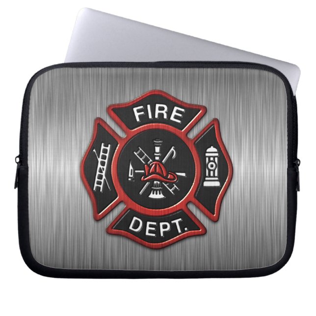 Protection Pour Ordinateur Portable Fire Department Deluxe (Devant)