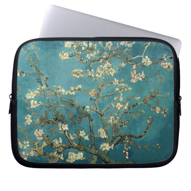 Protection Pour Ordinateur Portable Fleur d'amande (Devant)