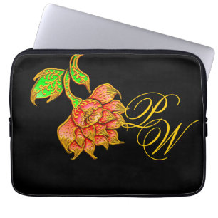 Protection Pour Ordinateur Portable Fleur géante