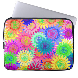 Protection Pour Ordinateur Portable Fleurs