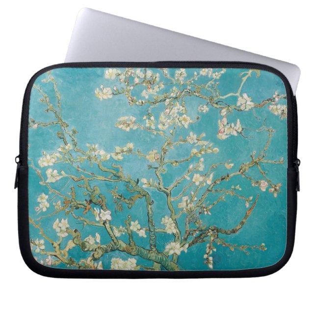 Protection Pour Ordinateur Portable fleurs d'amandes de vincent van gogh (Devant)