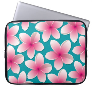 Protection Pour Ordinateur Portable Fleurs frangipani/Plumeria